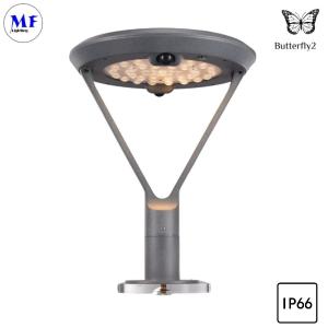 Wholesale IP66 6.5W Outdoor Solar LED Street Garden Lighting Waterproof Aluminum High Translucent PC Lampshade For Pathway from china suppliers