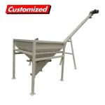 OEM Screw Lift Conveyor Flexible Spring Screw Auger Feeder For Grain Transport