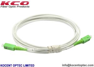 Wholesale SC APC Fiber Optic Patch Jumper 3.5mm PE Sheath Ultra Bend / G657B3 Patch Cable from china suppliers