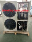 Floor Heating Air To Water Heat Pump Low Temp Galvanized Steel Sheet 380V Side