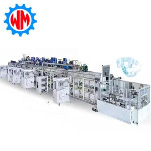 Wholesale High Efficiency Big Ring Waist Diaper Production Plant PLC Control Intelligent System from china suppliers