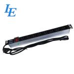 8 Ports Server Rack PDU 220/250V For Network Cabinet DIN49441 16A Socket