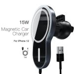 15W 12V Wireless Magsafe Charger Stand Aluminum Alloy For IPhone 12 Pro Max