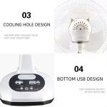 Cheapest Price Multifunctional High Speed Electric Table Fan Portable Solar Fan