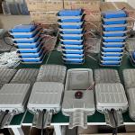130 - 150LM/W Lumen Lithium Battery Solar Powered Street Lamp For Outdoor