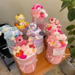 Plush Cartoon Doll Bouquet - Ready-to-Gift for Girlfriend & Bestie's Birthday