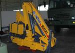 Durable XCMG 4 Ton Knuckle Arm Articulated Boom Crane , Driven By Hydraulic