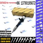 Common Rail Fuel Injector 23670-30410 Common Rail Injetor 295050-0210 For TOYOTA