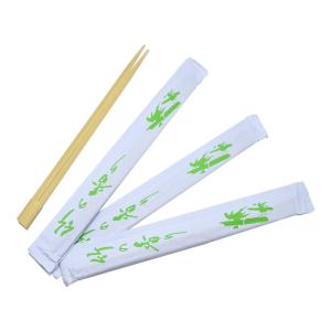 Wholesale Recyclable Twin Custom Printed Chopsticks Kitchen Tableware Open Paper Packing from china suppliers