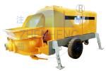 Mobile 30m3 / H Electric Concrete Pump With Mixer Stable Performance Durable