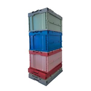 Wholesale 100% HDPE Plastic Folding Crate Box For Fruit And Vegetables from china suppliers