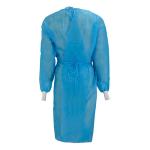 Medical Non Woven Isolation Gown CE FDA , Long Sleeve Disposable Aprons