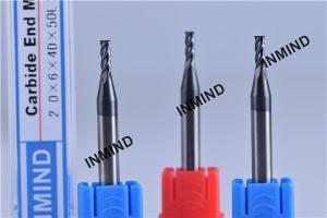 Wholesale 2*6*4D*50L*4F , AlTiN Coating , Square End Mill , 4 Flute , Milling Cutter , high quality from china suppliers