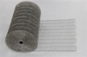 Wholesale No - Slip Stainless Steel Flat Wire Conveyor Belt High Air Permeability FDA Certificated from china suppliers