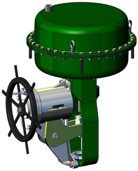 Multiple Linear Valve Actuator / Spring Diagram Valve Actuator Supplied By