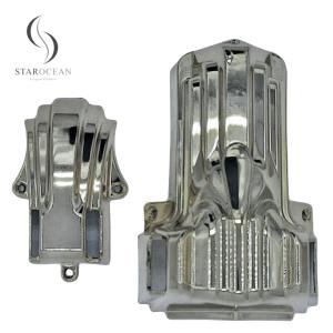 Wholesale Silver PP/ABS Material Coffin Corner Personalized Coffin Hardware Supplier 11# S from china suppliers
