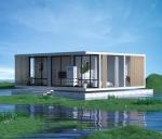 Classic Prefab Homes Solar Panels Tiny House With Patio Mansion Houses Luxury