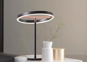 Wholesale Elegant Home Decor Contemporary Gold Luxury Long Led Simple Table Lamp For Bedroom from china suppliers