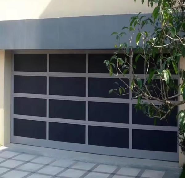 Elegant Aluminum Sectional Garage Doors With Enhanced Security And Noise