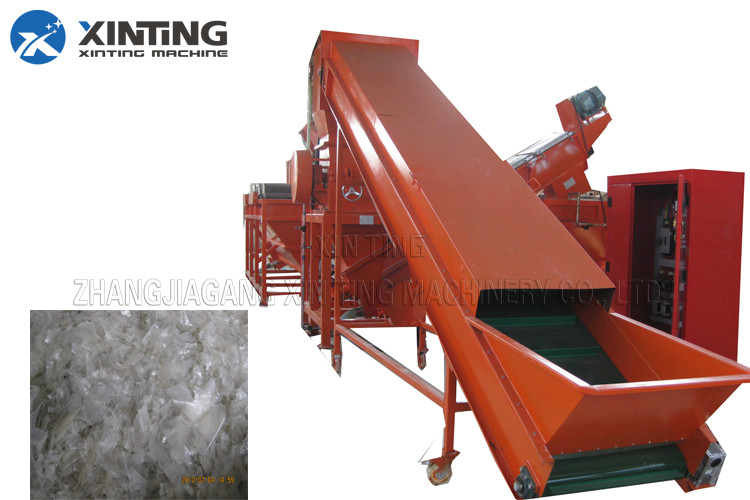Siemens 3000kg/Hr Plastic Recycling Washing Machine For Pet Bottle