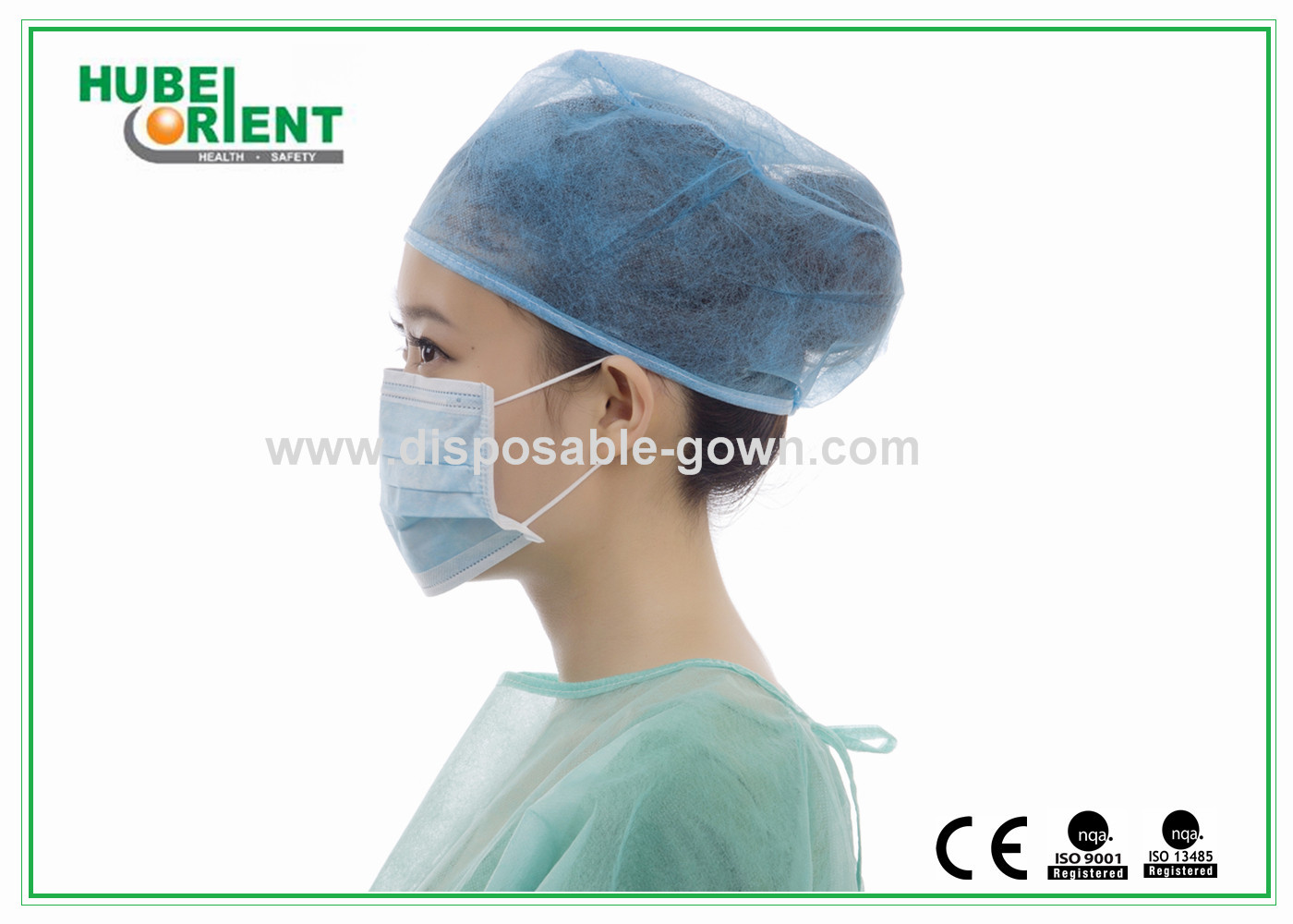FDA 3 Ply Disposable Medical Earloop Face Mask For Hospital