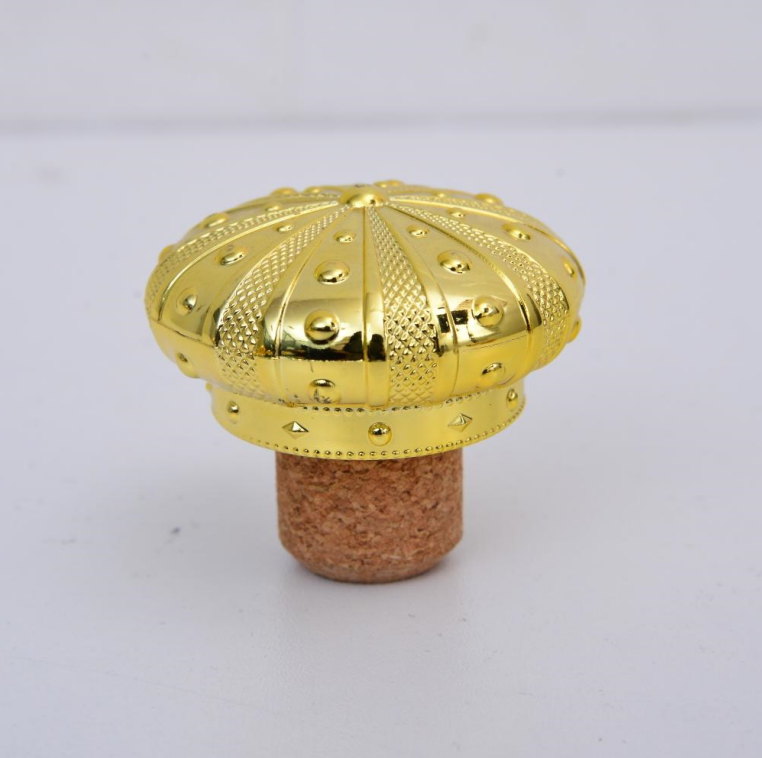 Custom Size T Shape Glass Bottle Stopper For Non Spill Gin Whiskey Vodka