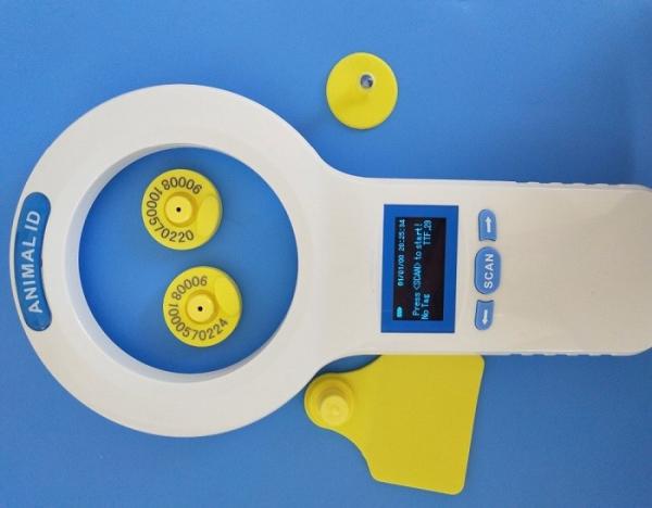 ISO11784/85 Compatible RFID Microchip Scanner For Animal Identification