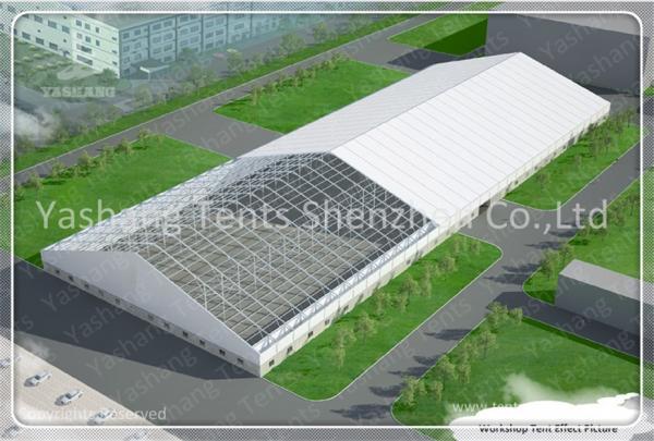Quality Semi-Permanent Warehouse Industrial Fabric Buildings Professional Strong Marquee for sale