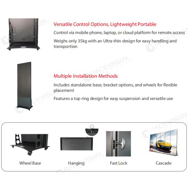 Smart P2.5 LED Video Poster – All-in-One Digital Display | Mirror Screen + iPoster Function | Standalone Advertising Solution 0