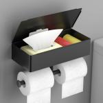 Wall Mounted Stainless Steel Toilet Paper Holder For Bathroom