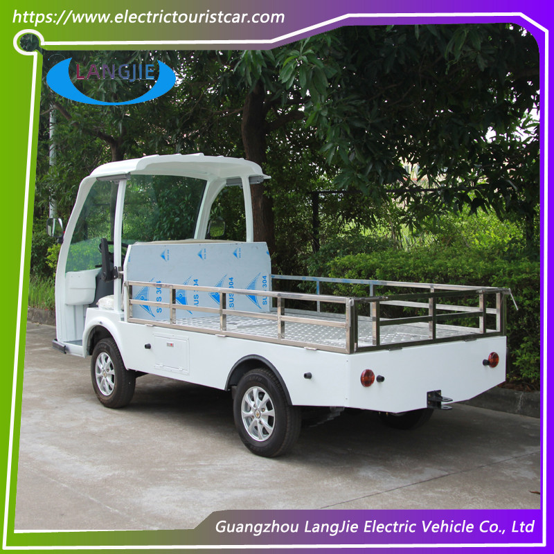 Hotel Buggy Car 2 Seats Electric Transportation Vehicles AC 48V Motor Electric Transit Van