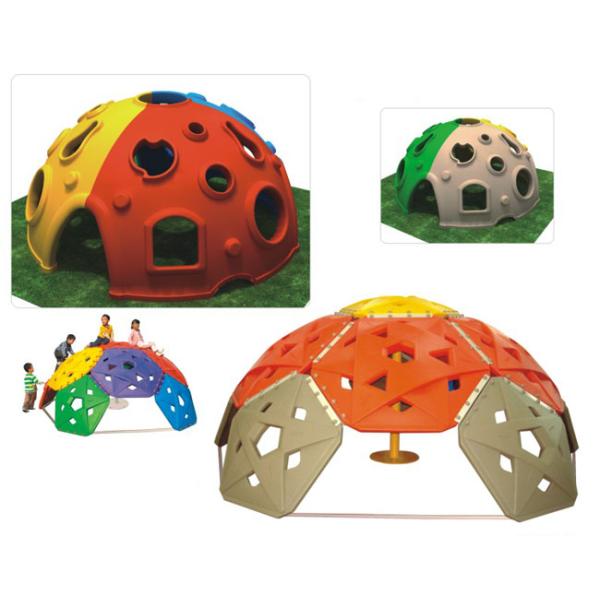 Color Playground Kids Toys kids Plastic Hemisphere Rock Climbing Walls Shelf
