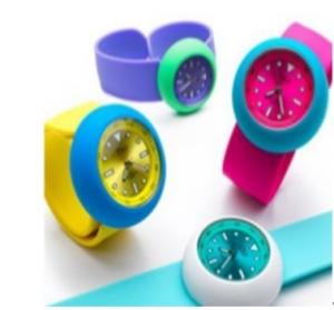 China Silicone slap bracelet watch for 2012 London Olympic Game  on sale