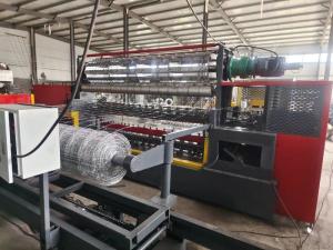 Wholesale Mesh Width 2440mm Fixed Knot Fence Machine Line Wire Space 75mm 220v from china suppliers