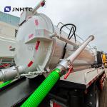 Brand Sewage Suction Truck Customizable Colors 15cbm Vacuum Sewage Truck 160hp