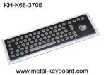 USB Panel Mount Trackball Mouse Stainless Steel Keyboard