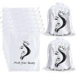 Bulk Satin Drawstring Dust Bag Gift Pouch For Makeup Storage