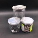 140ml Clear Cosmetic Body Scrub Container Empty Pet Plastic Jars With Plastic