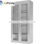 90*40*180cm Stainless Steel Medical Cabinet Key Lock