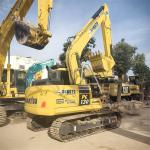 Komatsu130 Used Hydraulic Crawler Machinery Excavator 13 Ton Operating Weight