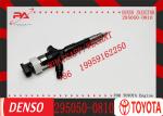 295050-0810 SM295050-0810 295050-0540 Common Rail Injector For TO/YOTA 2KD