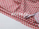 Repreve Single Jersey Fabric Women'S Activewear Star Pattern Pinky