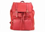 School Leather Womens Backpack Bags Medium Size Polyester Lining 30 - 40L