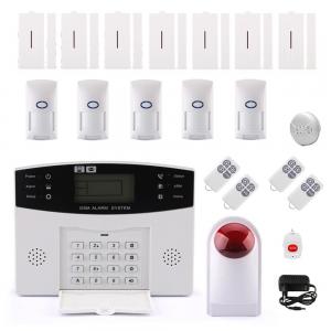 Wholesale 433/315mhz frequency GSM security alarm system for household with intelligent voice from china suppliers