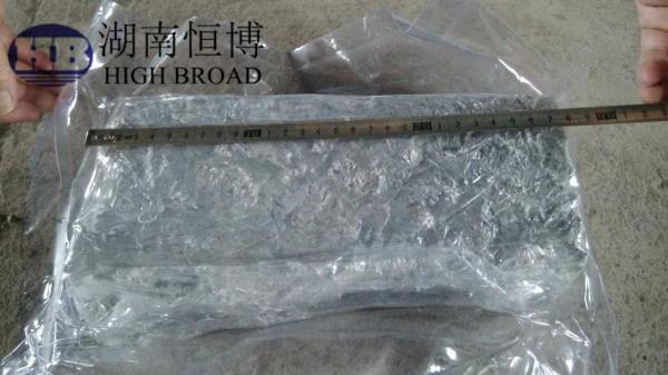 Magnesium based master alloy MgMn ingot shape MgMn2% MgMn3% MgMn5% MgMn10% ISO