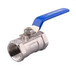 Customized Stainless Steel Ball Valve 1PC Type NPT Standard Port for Water Oil