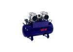 1090 W Silent Dental Air Compressor 60 L Capacity For Dental Chairs