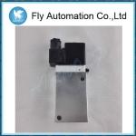Electromagnetic Actuated Inline Single Pneumatic Solenoid Valves 1/4" 5/2 Way