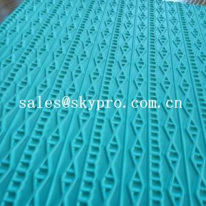 China High density rubber sheet for shoe 3D pattern recycle eva shoes sole material on sale