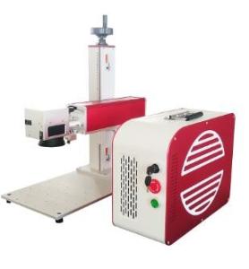 Wholesale Portable 20W 30W 50W QR Code Fiber Laser Marking Machine from china suppliers